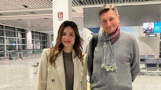 Borut Pahor i Severina na aerodromu dogovorili saradnju