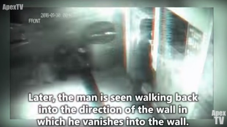 Image result for Snimak čovjeka koji prolazi kroz zid: Video ima više od milion i po pregleda!