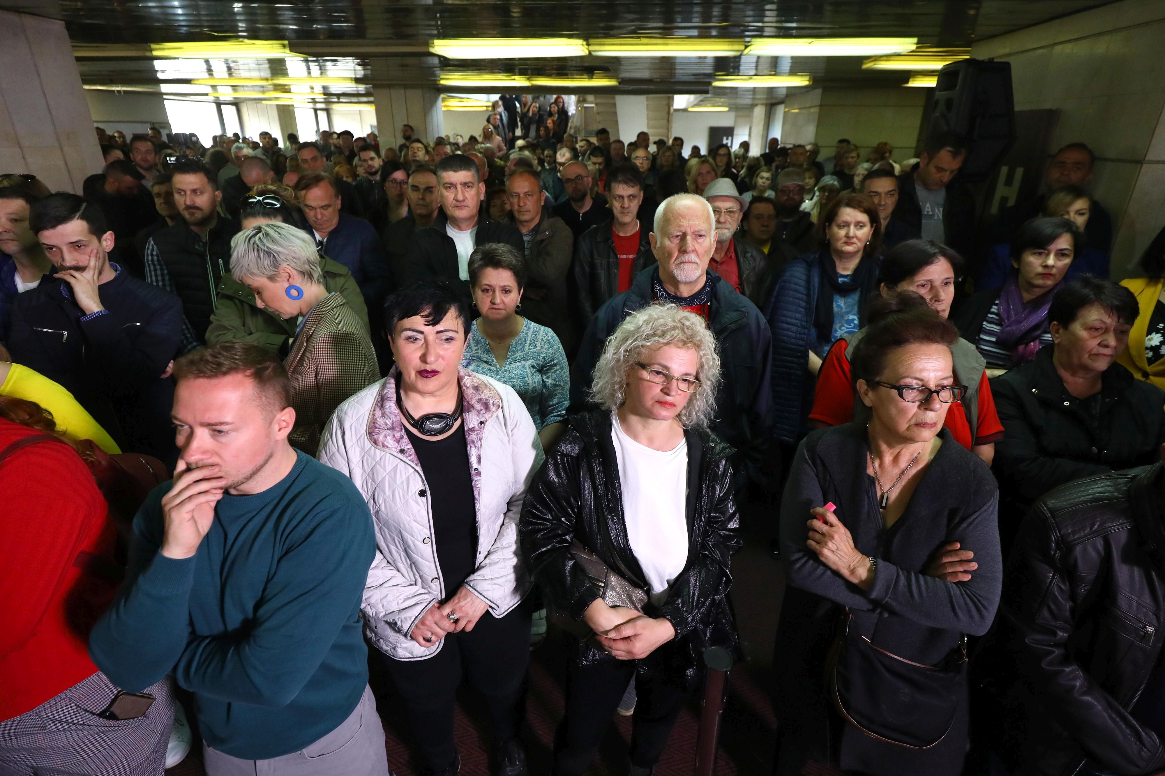 Protest Radnika Bhrt A Je Li Vas Stid