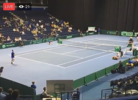 Džumhur protiv Mugevičiusa: Pratite uživo meč Davis cup reprezentacije