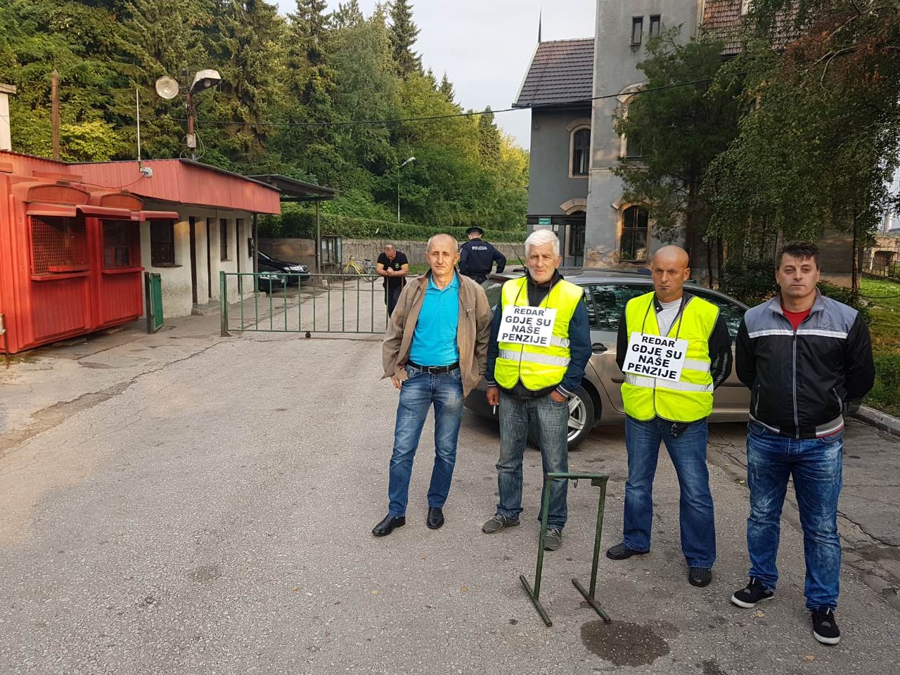 Pogon Stara jama RMU Zenica: Protestirala četverica rudara zbog neostvarivanja prava na penzije