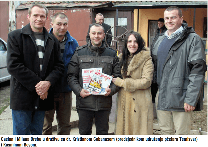 Bračni par Brebu, ing. dr. Casian i Milana iz Temišvara, Rumunija, predstavljaju svoj životni put čiji temelji leže na stabilnim pčelarskim granama: Ni pčelarstvo nije kao nekad