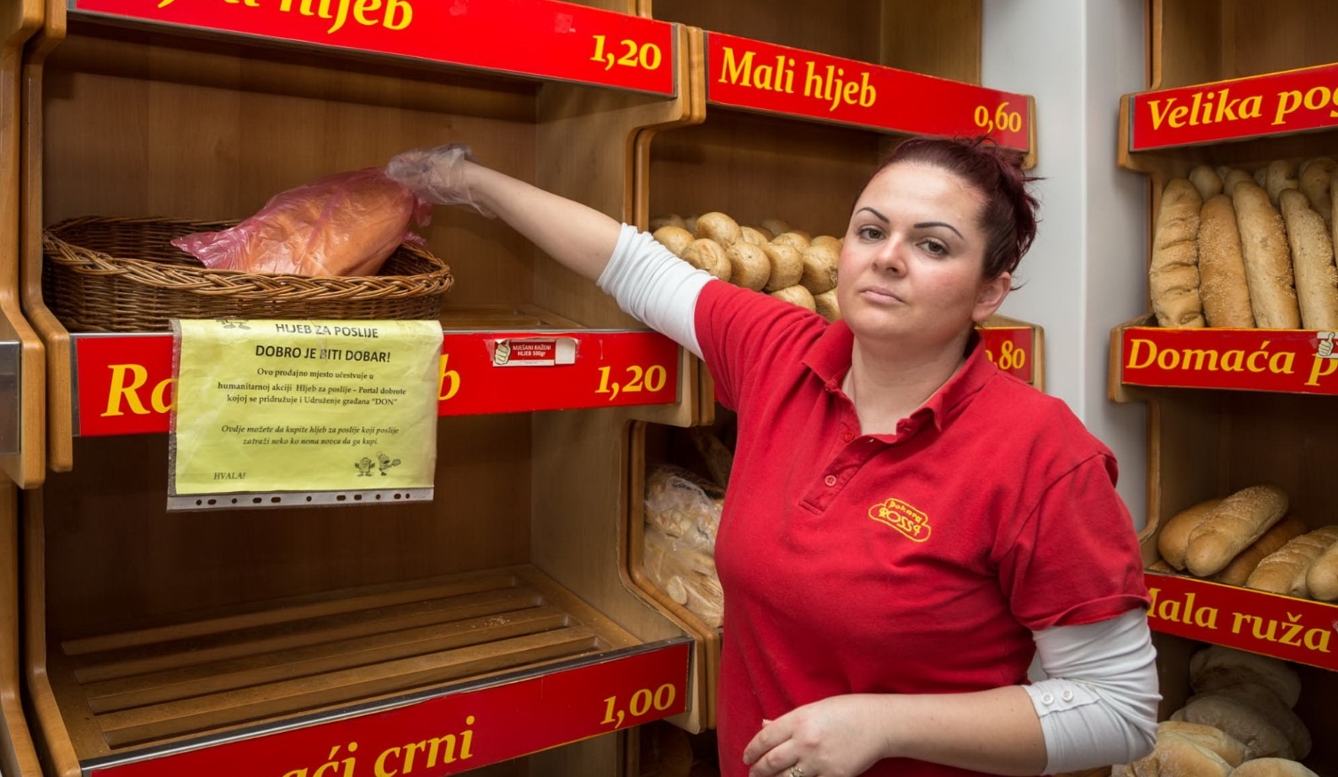 Samo u jednoj pekari u Prijedoru besplatan hljeb za siromašne