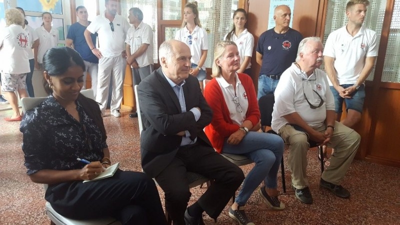 Incko na koncertu učesnika regionalnog kampa "Srebrenica Music Camp 2018"