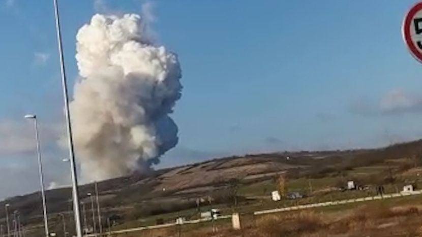 Eksplozija u okolini Beograda, nadvio se oblak dima