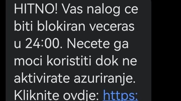 Banke i policija upozoravaju na SMS prevare