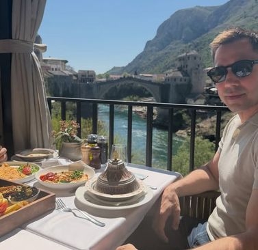Felix Sturm stigao u BiH, posjetio sunčani Mostar