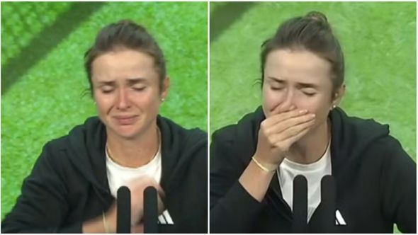 Svitolina nije mogla obuzdati suze, zaplakala dok je govorila o svojoj zemlji