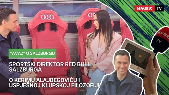 Video / Sportski direktor Red Bull Salzburga Markus Man za "Avaz": Alajbegović pokazuje kako se gradi evropski put