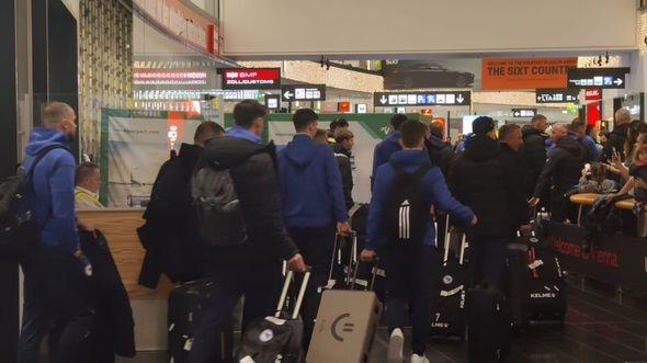 Zmajevi stigli u Beč: Već su osjetili da će biti kao kod kuće