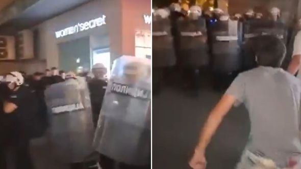 Sukob građana i specijalaca u Beogradu: Vučić i UN se oglasili 
