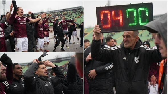 Video / Pogledajte veliko slavlje fudbalera i navijača Sarajeva nakon pobjede u derbiju
