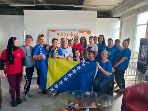 Zmajevi "obojili" Živinice: Cijeli grad u dresovima reprezentacije BiH