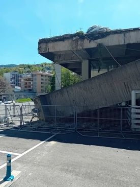 Sramota na Skenderiji: Konstrukcija pala, sajam traje