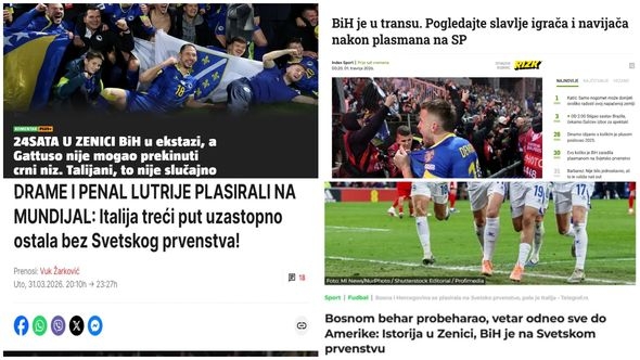 Mediji u regionu o uspjehu Zmajeva: Bosnom behar probeharao, vjetar odnio sve do Amerike