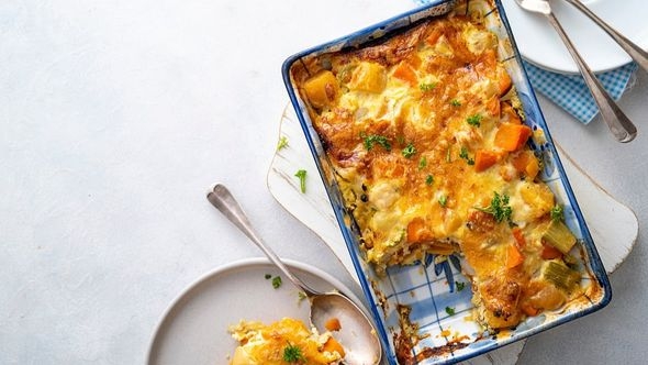 Proljetna delicija: Sporo pečeno povrće s mladim sirom