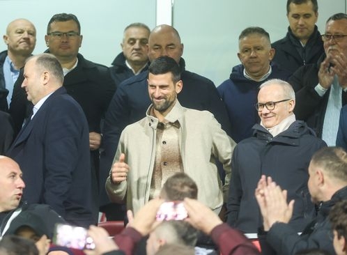 Đoković na Bilinom polju: Teniska zvijezda pruža podršku Zmajevima u borbi za Mundijal
