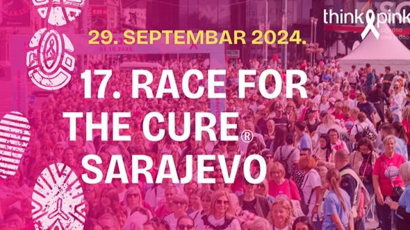 Race for the Cure: Sutra u Sarajevu trka za zdravlje