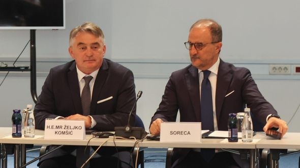 Komšić razgovarao s ambasadorima država članica EU akreditovanih u BiH
