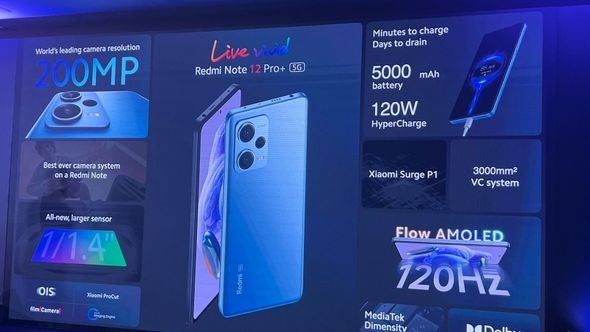 "Avaz" u Atini na promociji Redmi Note 12 Pro i Pro +