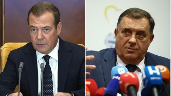Medvedev stao uz Dodika: "Zapad želi kolonijalnu vlast nad BiH"