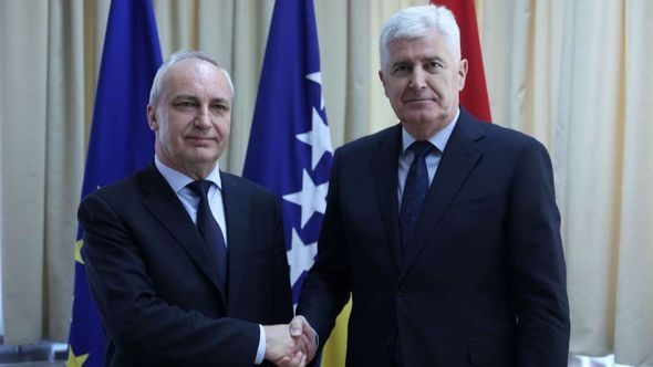 Čović s ambasadorom Ukrajine u BiH: Fokus na stabilnim institucijama i provedbi reformi