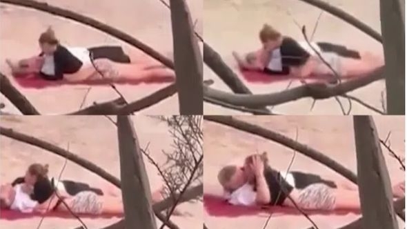 Švajnštajger u strastvenom poljupcu: Bastijan krišom snimljen sa plavušom na plaži