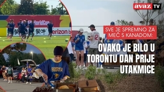 Video / Sve je spremno za meč s Kanadom: Ovako je bilo u Torontu dan prije utakmice