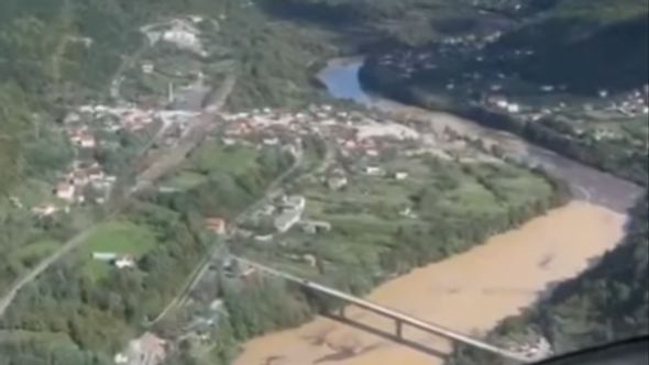 Pogledajte video iz helikoptera na Donju Jablanicu