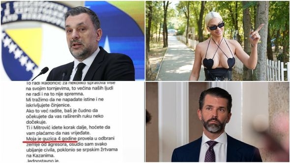 Dok u Banju Luku dolazi Trampov sin, Konaković piše Karleuši o svojoj "gu*ici"