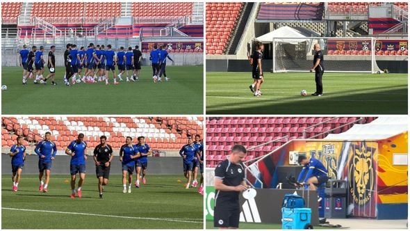 Video / Odlična atmosfera u redovima Zmajeva: Odrađen prvi trening pred meč sa SAD