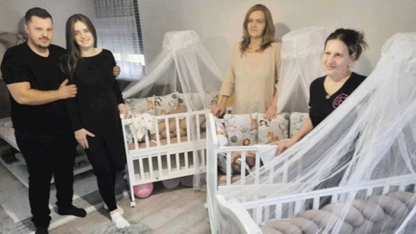 Lejla, Šejla i Nejla obradovale porodicu Hasić: Husein i Amra dobili tri kćeri