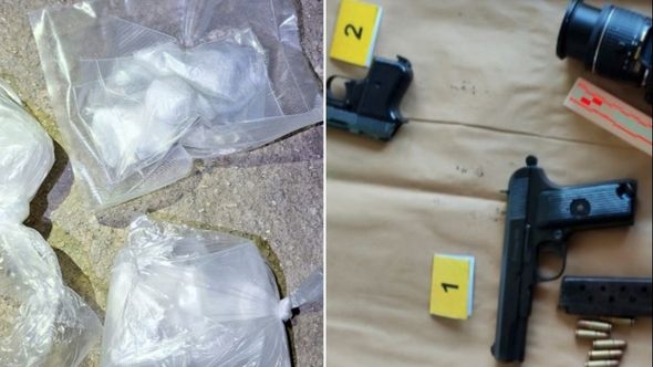 Velika akcija FUP-a u Sarajevu: Četvero uhapšeno, pronađene automatske puške, pištolji i droga