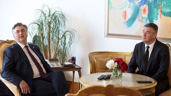 Milanović i Plenković dogovorili termin sjednice Vijeća za odbranu