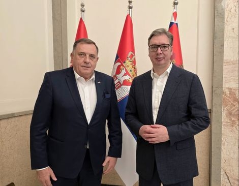 Dodik s Vučićem: Nastavljamo da čuvamo ono što je najvažnije