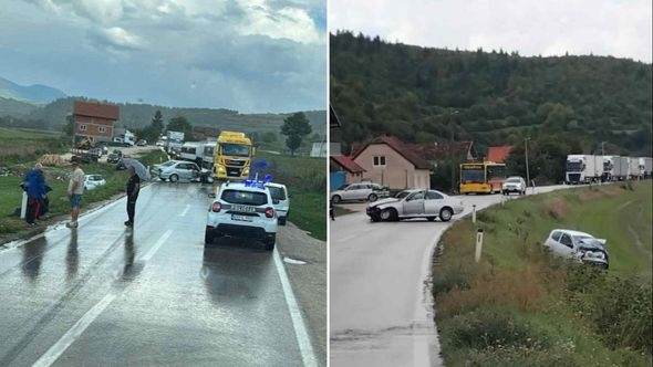 Automobil sletio s puta, jedna osoba povrijeđena