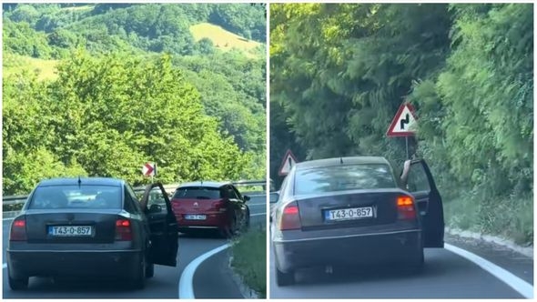 Toplotni val donio i bizarnu scenu: Vozili s otvorenim vratima da se rashlade