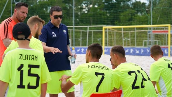 Bosanski klub SK Bosnia Teplice igra češki Kup u fudbalu na pijesku