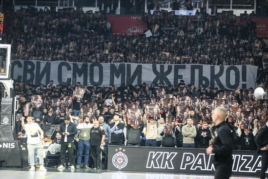Partizan proigrao i pobijedio bez Obradovića iako je protiv sebe imao i vlastite navijače
