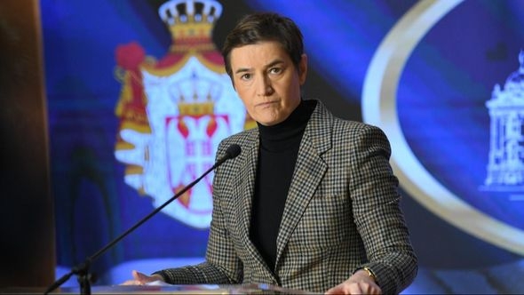 Brnabić: "Protest blokadera završen pozivom na ubistvo Srbije i na građanski rat"