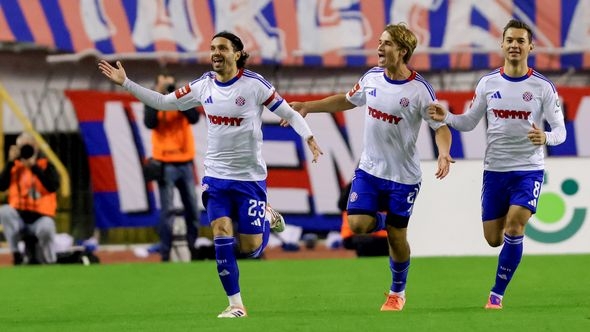Fantastičan gol Krovinovića i Šego u nadoknadi za pobjedu Hajduka nad Osijekom