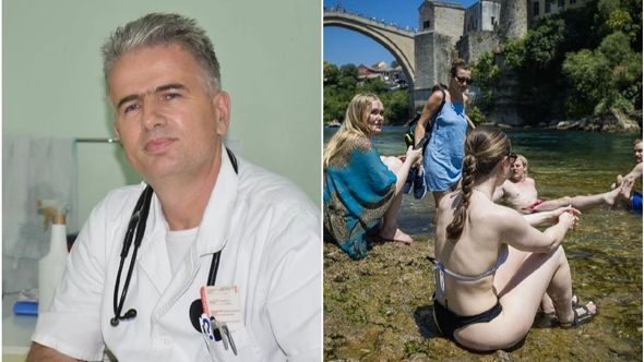 Specijalista interne medicine dr. Mirzet Adrović za "Avaz": U vrelim danima hladne rijeke nisu poželjna stvar