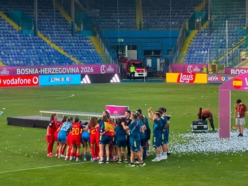 Fudbalerke Španije na Grbavici odbranile evropsku titulu protiv Njemačke