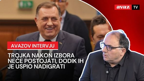 Video / Vahidin Preljević: Trojka nakon izbora neće postojati, Dodik ih je uspio nadigrati