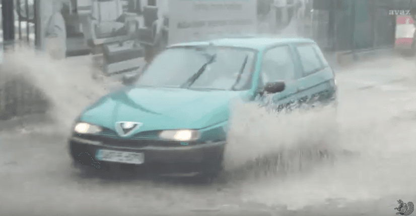 Olujno nevrijeme izazvalo saobraćajni haos u Sarajevu