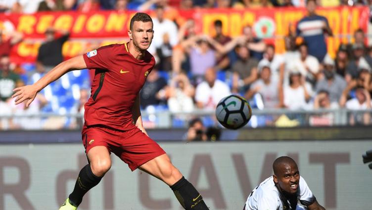 Roma rutinski protiv Udinezea, Džeko strijelac i asistent