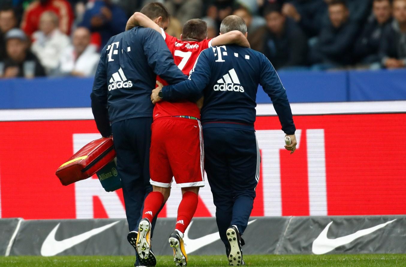 Loša vijest za Bajern: Riberi povrijedio ligamente lijevog koljena