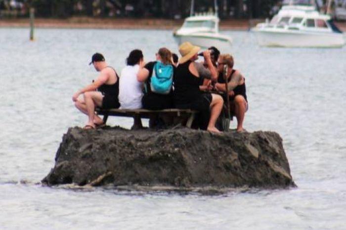 Drugovi sa Novog Zelanda napravili mini ostrvo da bi mogli da piju
