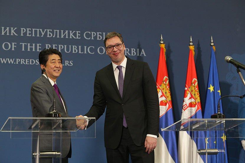Abe u Beogradu: Japan želi pomoći reforme u Srbiji i zemljama zapadnog Balkana na putu ka EU