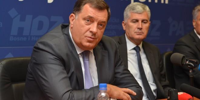 Hrvatska stranka: Ozbiljna politička pljuska partnerstvu Čovića i Dodika